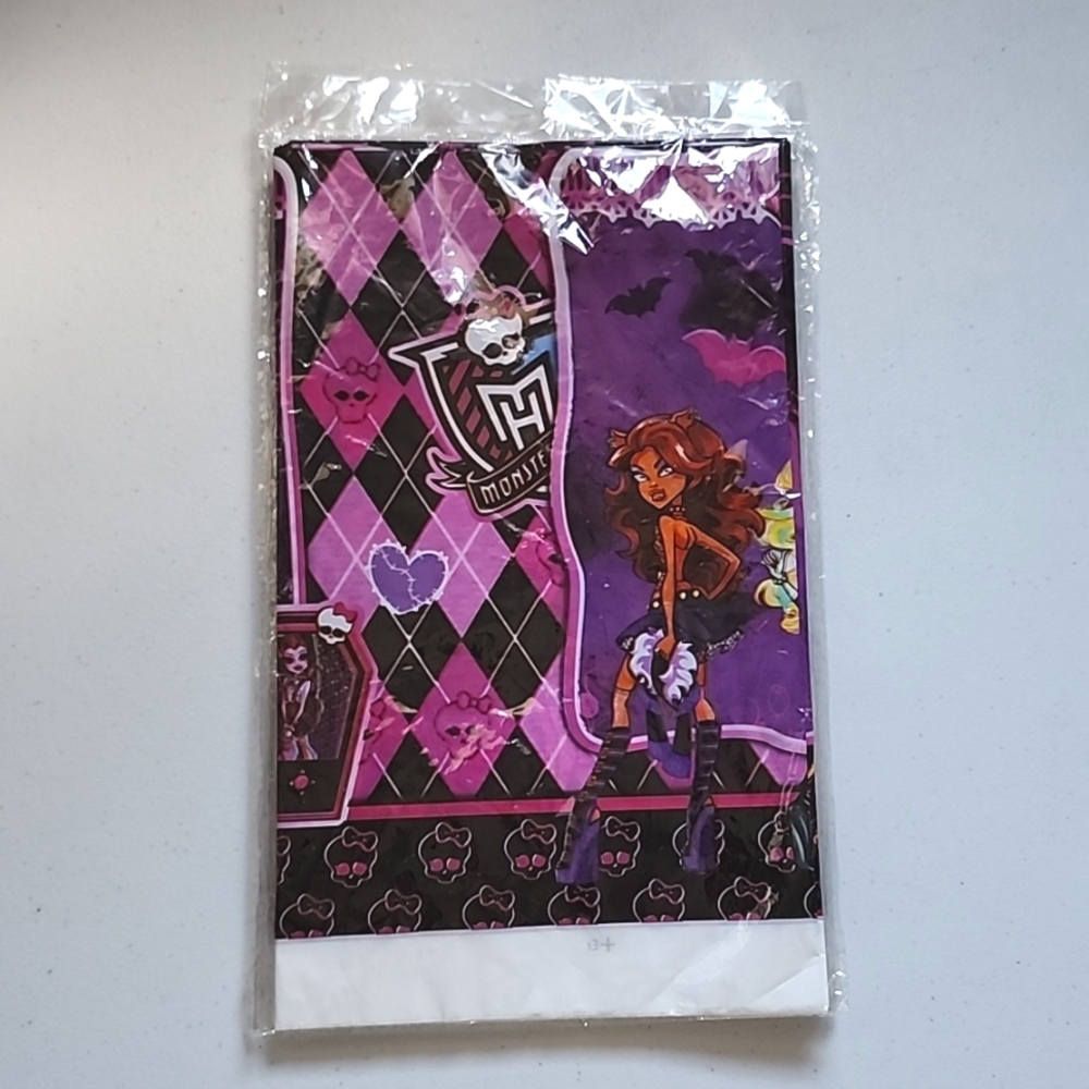 Monster High table cloth
